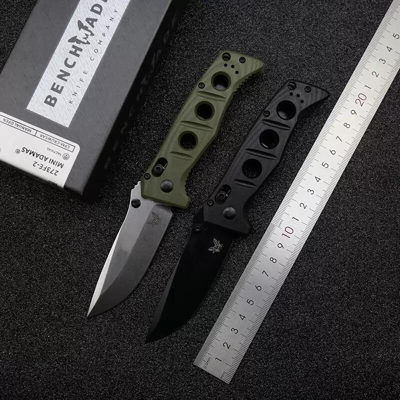 

Benchmade Mini 273/273BK Shane Sibert Adamas Folding Knife Outdoor Tactical Camping Hunting Kitchen Fruit Cutting EDC Tools BM42 3400 176 940 535 275 KNIVES
