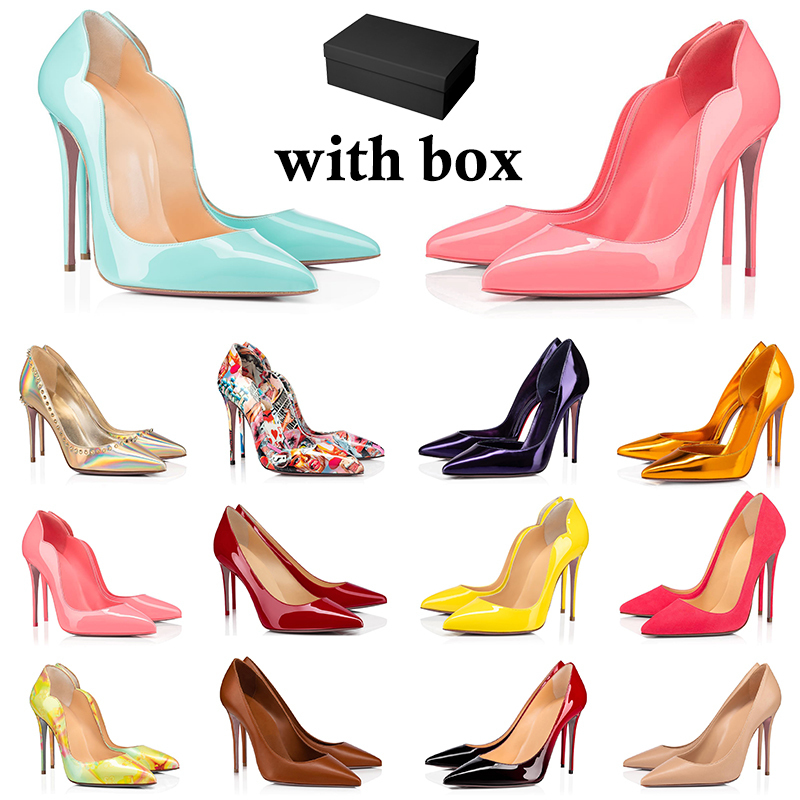 

2022 High Heel So Kate Dress Shoes Womens Dinner Party Christmas Stiletto Heels 8 10 12CM Genuine Leather Point Toe Pumps