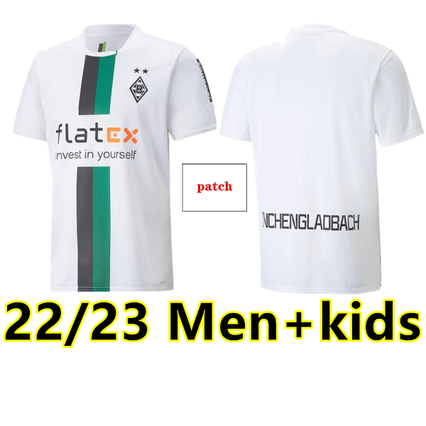

22 23 Mönchengladbach soccer jerseys home kids Monchengladbach EMBOLO 36 LAINER 18 STINDL 13 PLEA 14 THURAM 10 NEUHAUS Borussia ELVEDI 30 2022 JERSEY FOOTBALL SHIRTS, 22/23 home