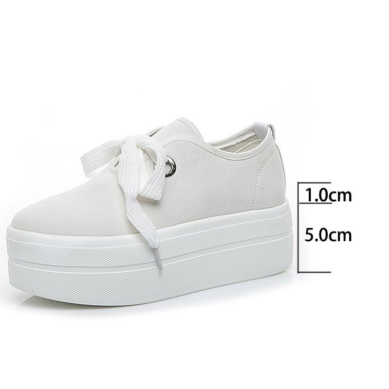 

Bow Tie Genuine Height Increased Super High Heel Platform Casual Sports Women Casual Shoes Wedge Heel Slip on Sneakers, Black