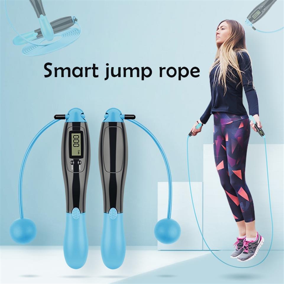 

2.8m Jump Rope Electronic Intelligent Counting Wireless Skipping Rope Lose Weight Fitness Training Jumping Cuerda Deporter249d