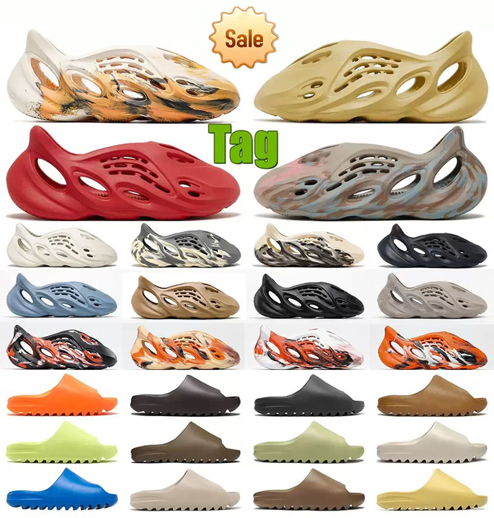

2022'YEEZIES"Slide''yezzies''Slipper''Sandal Men Tactical Coats Runner Shoes Sandals Black Foam RNNR Women YZies Grey Sliders Sneakers, #24 for shoes box