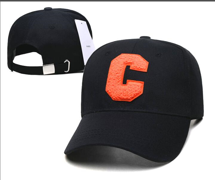 

Black and red marked caps Weather proof and dust proof must be men's women's baseball hat, Ivory