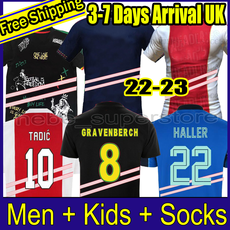 

New 21 22 23 S-4XL The latest Soccer jerseys Maillots de foot Camisas de futebol 2022 2023 Home Away Third Men and Kids Kits with Socks Full Sets football jersey, 22-23 home