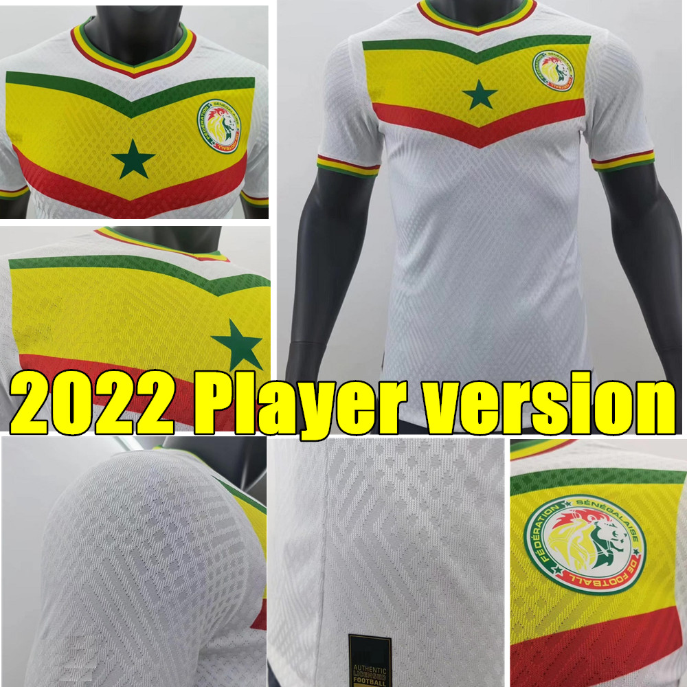

2022 Senegal Soccer Jersey top quality 22 23 home away Player version Balde KOULIBALY MANE football team jerseys Football shirt