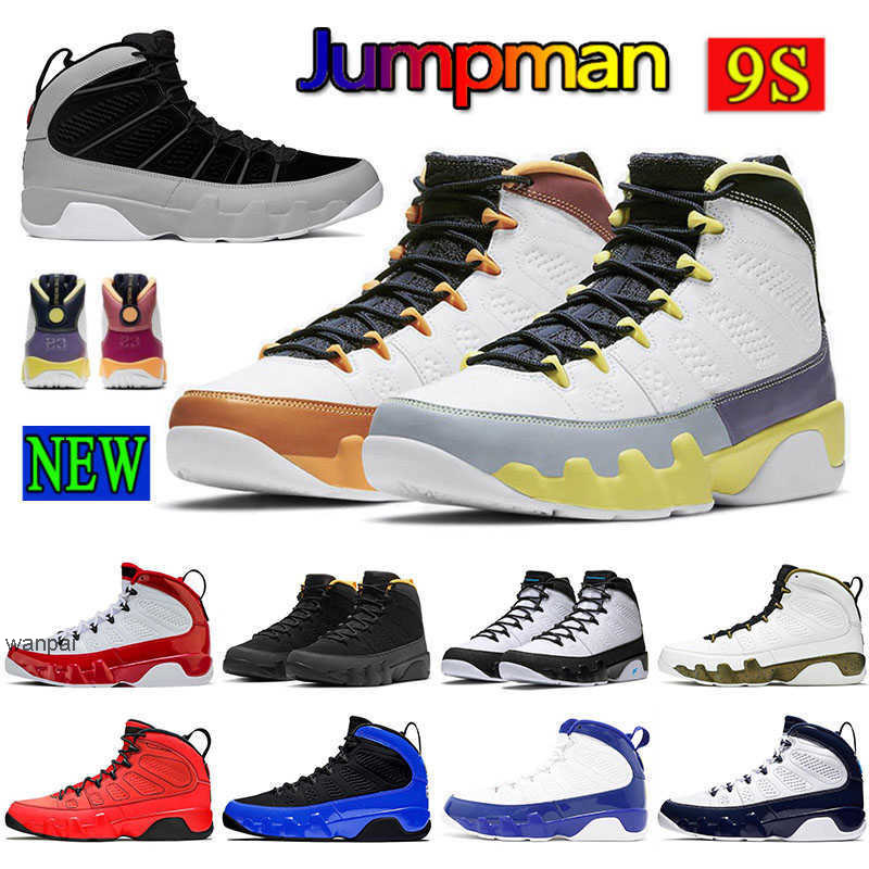 

Athletice Man 9s 9A Basketball Shoes Top Jumpman 9 New Particle Grey Sliver Reflective Black Blue OG Space Jam Release Sneaker Designer, H11 pe 40-47
