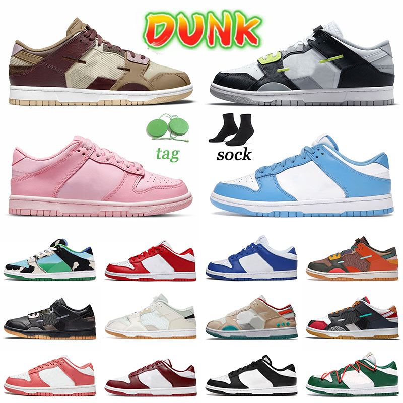 

Sell well black white panda low designer shoes sneakers for men tael zeal latte shapeless formless limitless team red women sports scrap tariners triple pink grey fog, D10 36-45 chunky dunky
