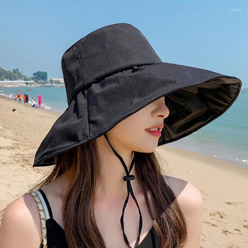 

Visors Protective Stylish Flat Top Heat Isolating Women Sun Cap Sweet Sunscreen Outdoor HeadwearVisors, Black