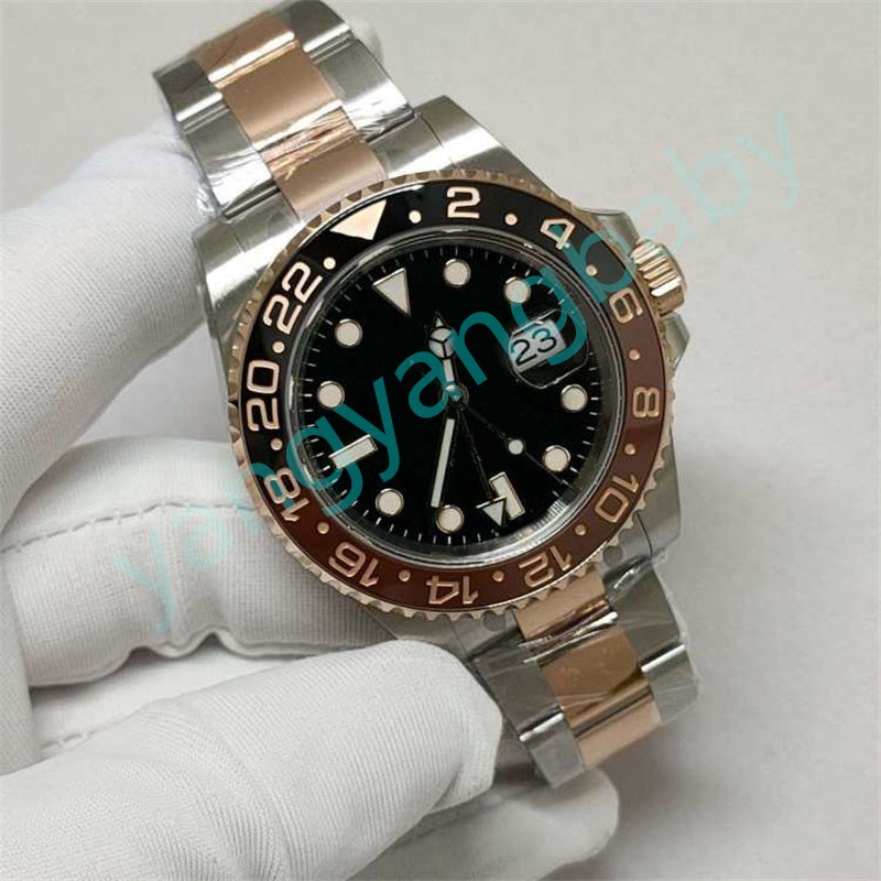 

optimum Edition watch Top Quality V5 Version YF Maker 40mm GMT 126715 126711chnr Cerachrom Bezel Movement Mechanical Automatic Luminous waterproof Mens Watches