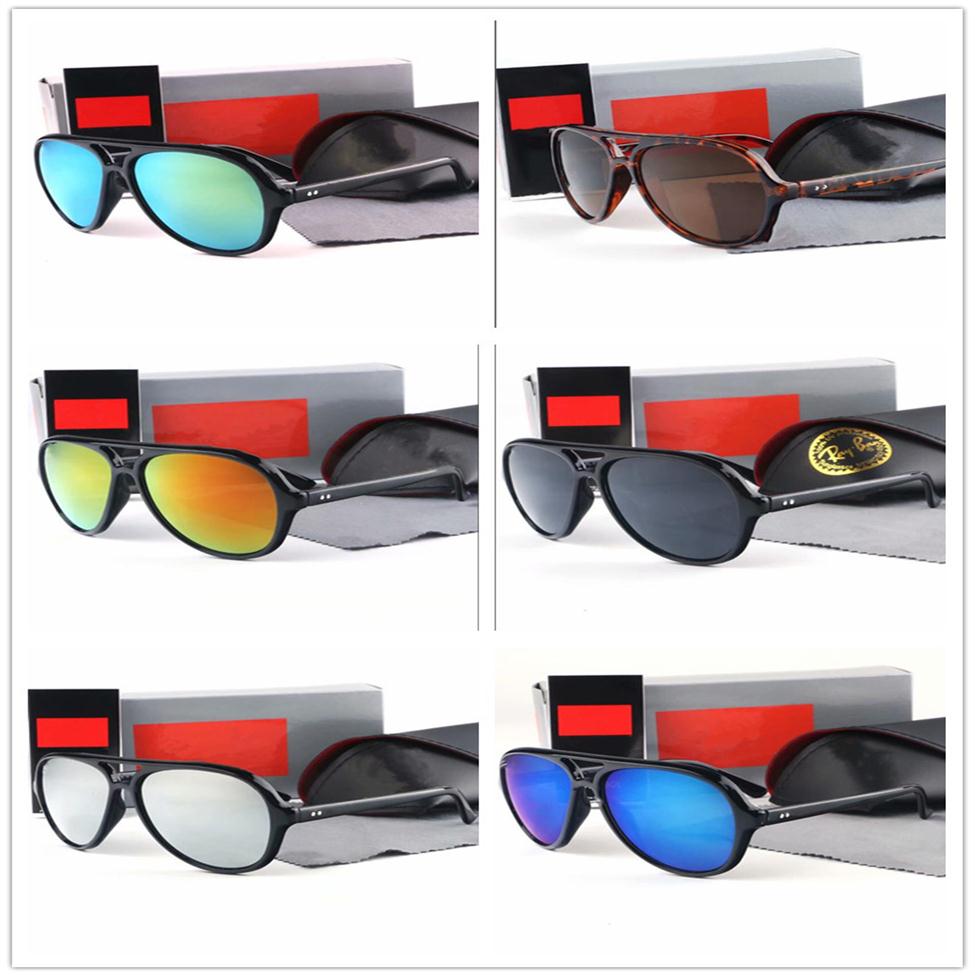 

Ray Luxury Brand Polarized Men Women Pilot Sunglasses UV400 Eyewear Bans For Womens Metal Frame Polaroid Lens 4125284K