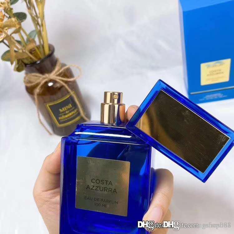 

Perfume 100ml Men Fragrance Costa Azzurra 3.3fl.oz Eau De Parfum Cologne Spray Man EDP Long Lasting Good Smell High Quality Brand Lovers Gif
