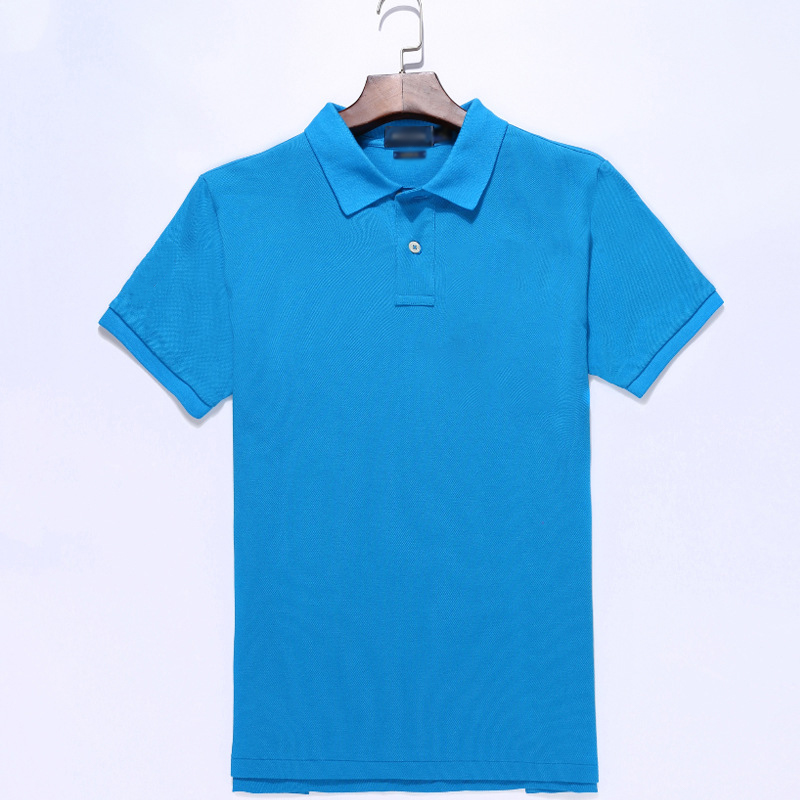 

Luxury Brand Men's Designer Polo T Shirt Summer Fashion Breathable Short Sleeve Lapel Casual Embroidery Big Label Top, 11