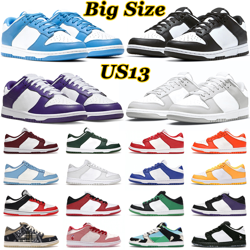 

Designer Big Size US 13 Running Shoes Men Black White UNC Syracuse Photon Dust Kentucky Grey Fog Court Purple Mens Women Trainer Outdoor Sports Sneakers, 15