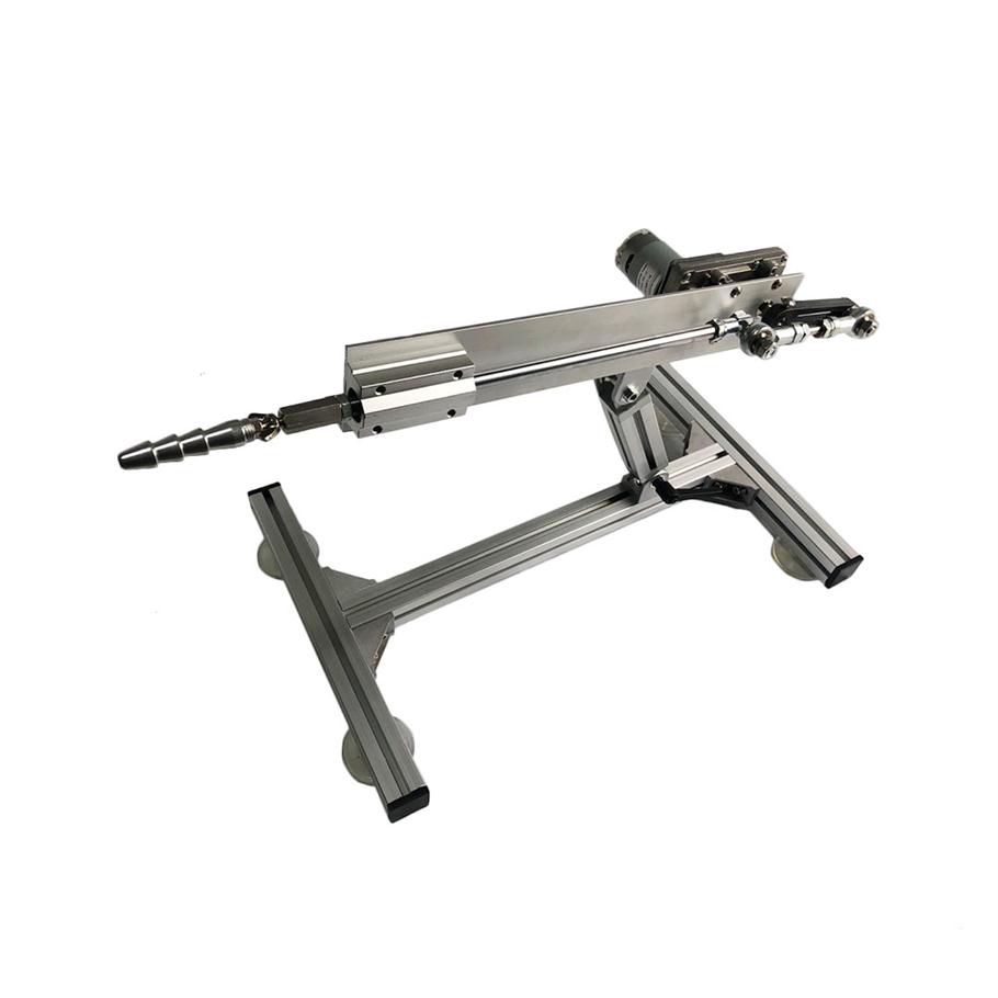 

DIY Telescopic Linear Actuator Kit Aluminium Alloy Stand Speed Regulation Power Adapter End Connector268D