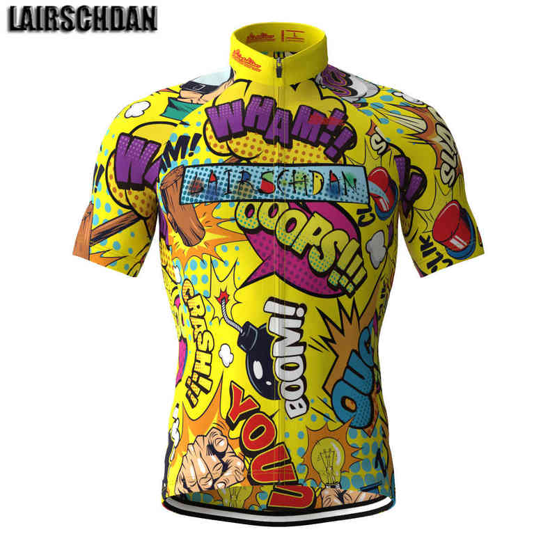 

LairschDan Cycling Jersey Men Fashion Bicycle Jerseys Lightweight Mtb Bike Wear Cycle Clothing Shirt Tricotas De Ciclismo Hombre