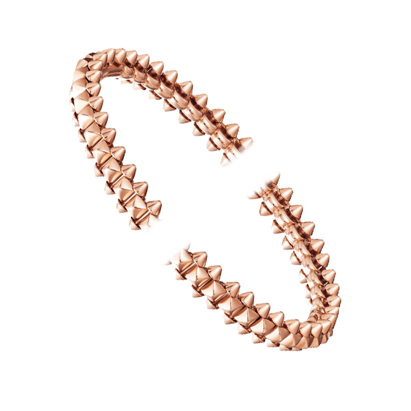 2022 New Stud Bangle 18K Gold Never Fade 925 Silver Jewelry High Quality Luxury Brand Bracelet Classic Style Bracelet Beautiful Gift