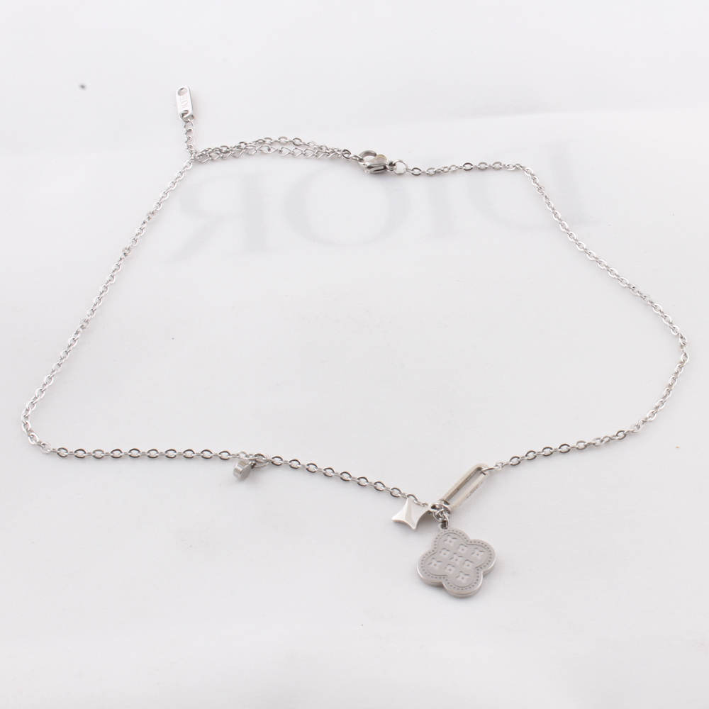 

22ss 8style 18K Gold Plated Letter Necklace Designer Sweater Double Layer Long Pendant Necklaces Individuality Men Women Metal Jewelry Accessories