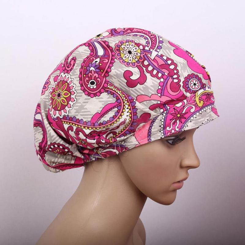 

Visors Soft Sweet Round Bouffant Hat Women Wear-resistant For SpaVisors