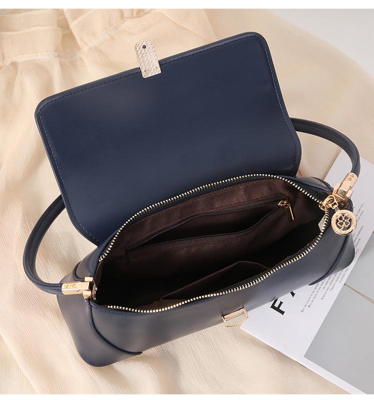 

Women Inclined Shoulder Bags Fashion casual Womens Bag Small Handbag Totes High-capacity high quality Leather Large volume wholesale Girl Mobile Phone Bag Black 690, Deep blue