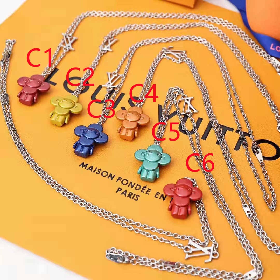 Fashion Necklace Pendant Necklace Classic Pattern Design Men&#039;s and Women&#039;s Jewelry 6 Options High Quality-image-767244759