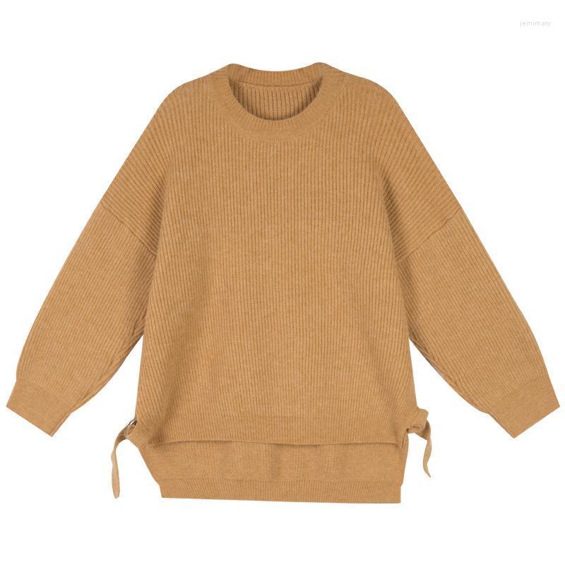 

Women's Sweaters 2022 Ins Women Knit Basic Autumn Winter Clothing Jemi22, Beige