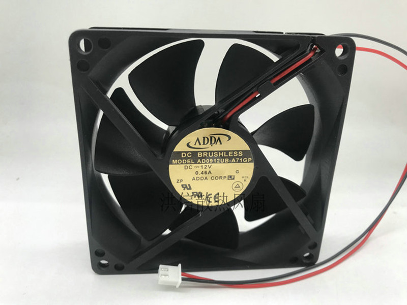 

Freight free original ADDA 9025 ad0912ub-a71gp 12V 0.46a 9225 9cm fan