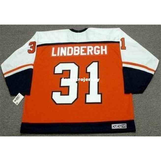 

Wholesale Mens Pelle Lindbergh 1985 Ccm Away Cheap Retro Hockey Jersey, Orange