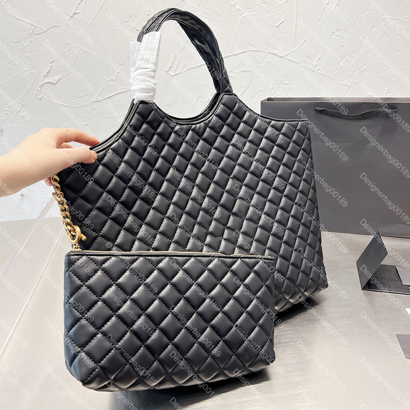 

ICARE MAXI SHOPPING BAG QUILTED LAMBSKIN shoulder bags Designer Genuine Leather Tote Luxurious Handbags Women, Shipping link