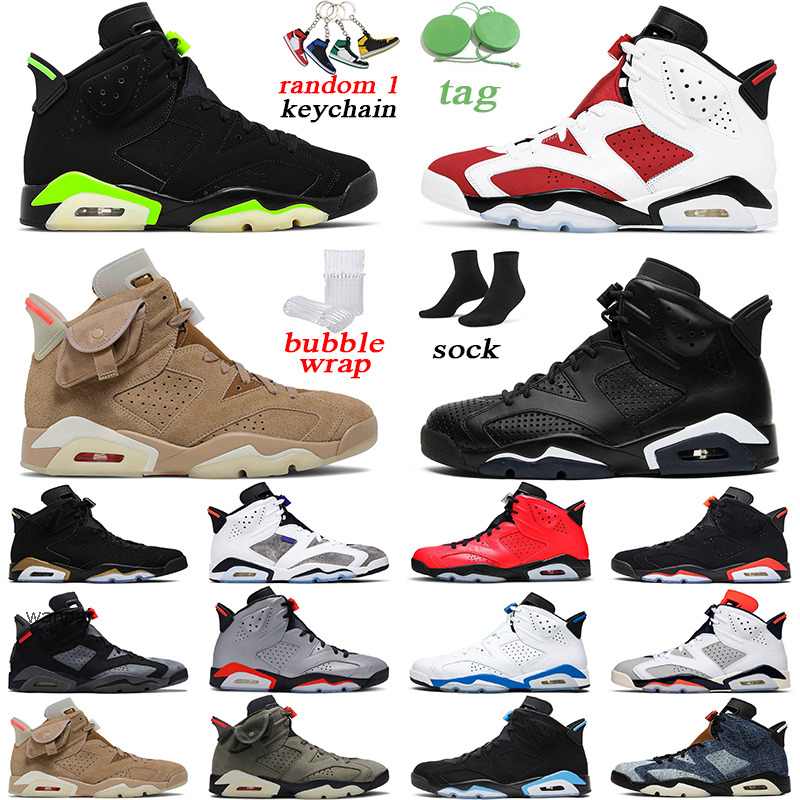 

jumpman 6 mens basketball shoes Carmine British Khaki Olive Electric Green 6s Black Cat outdoo jorda jordens shoe jordon, Flint