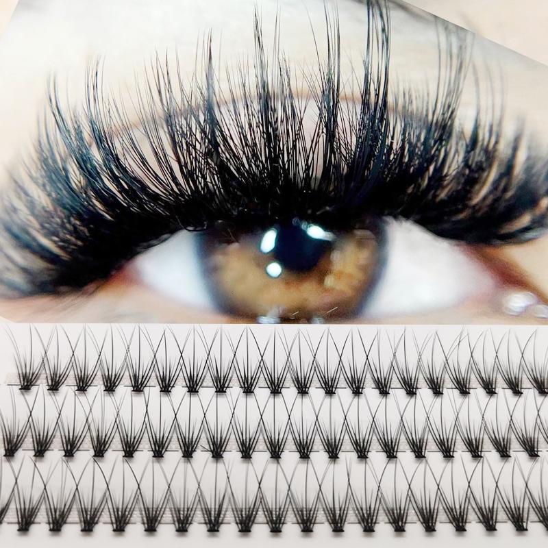 Faux cils professionnels 3 lignes cluster fausse vison rikink individu le fournisseur d'extension de cils naturels épais 3d lashs bunchesfalse