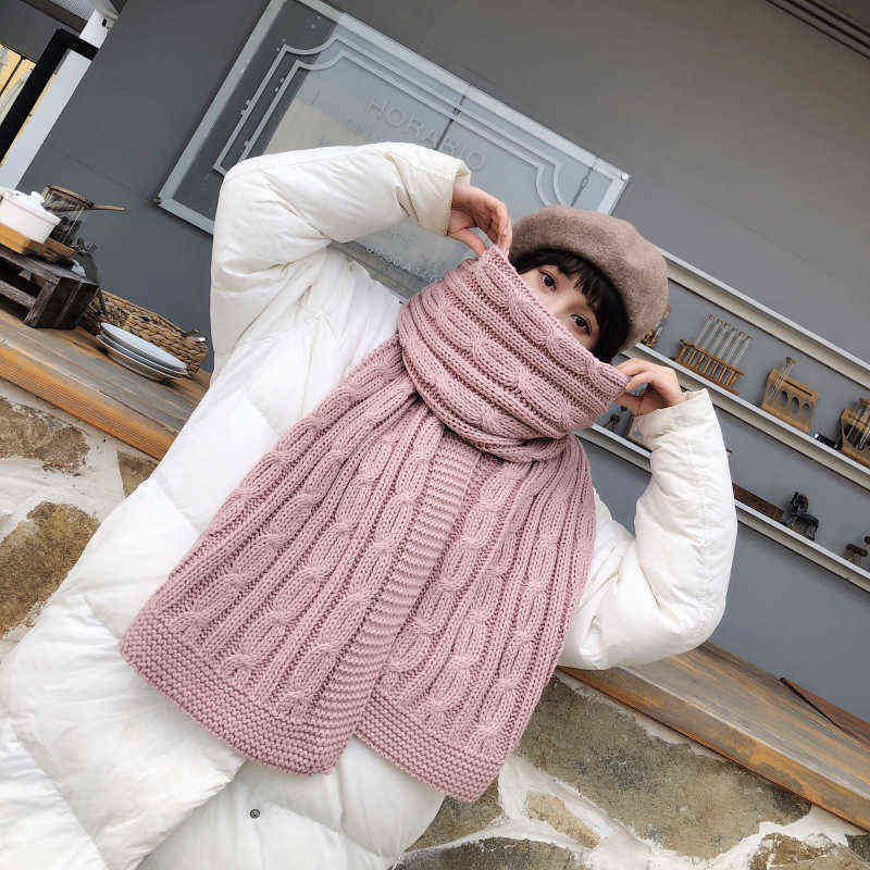 

2020 new arrival fashion women autumn winter thick warm beautiful cute scarf comfortable soft travel fresh sweet holiday scarf T220727