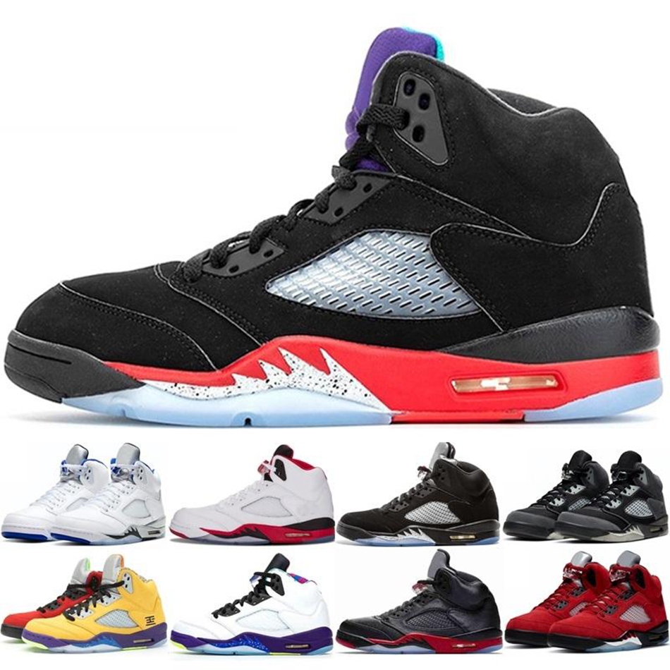 

5s 5 Basketball Shoes for men We the bests x Khaled Green bean Blue Bird Racer Blue Raging Bull Oreo pink foam Ice Anthracite Mens Trainers Sports Sneakers US7-12