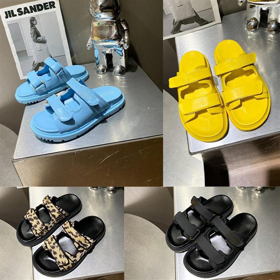 

Famous brand ACT women's summer designer Sandals top quality fashion casual Velcro sandals for women girl Paris Classic luxur2543, Box