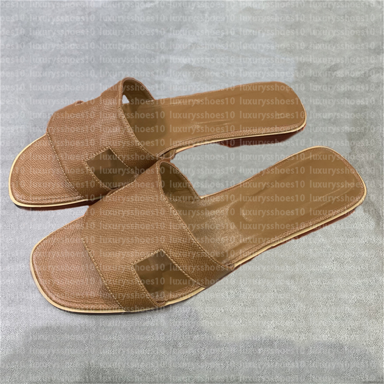 

Slippers Designer Women Sandals Luxury Shoes Ladies Classic Slipper Summer Loafers Spring Genuine Leather Slide Luxurysshoes10, #7501