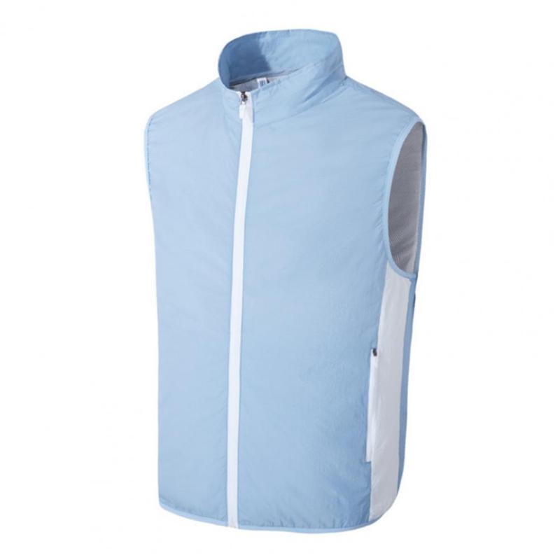 

Men's Vests Men Vest Sweat Absorption Air Conditioning Waistcoat USB Charging Lightweight Trendy Camouflage Print Fan Cooling VestMen's, Army green