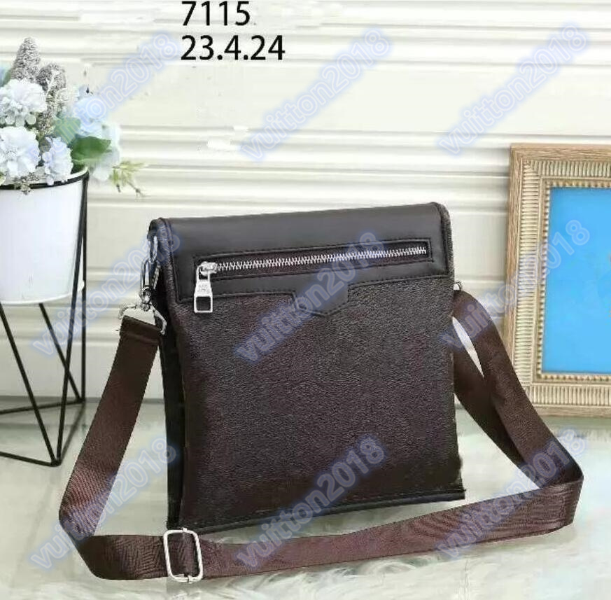 

Men Shoulder Bags Luxury Designer Handbag Double-sided Women Crossbody Messenger Bags Fashion Cross Body Lady Wallet 1-69, Black flower
