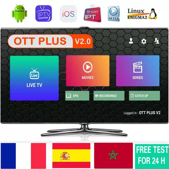 

TV Parts Stability King Ott IP French Europe Canada France Sweden Turkey only has no box 1080P Xxx Samrt Android Ott M3U Arabic France Africa Us Canadian