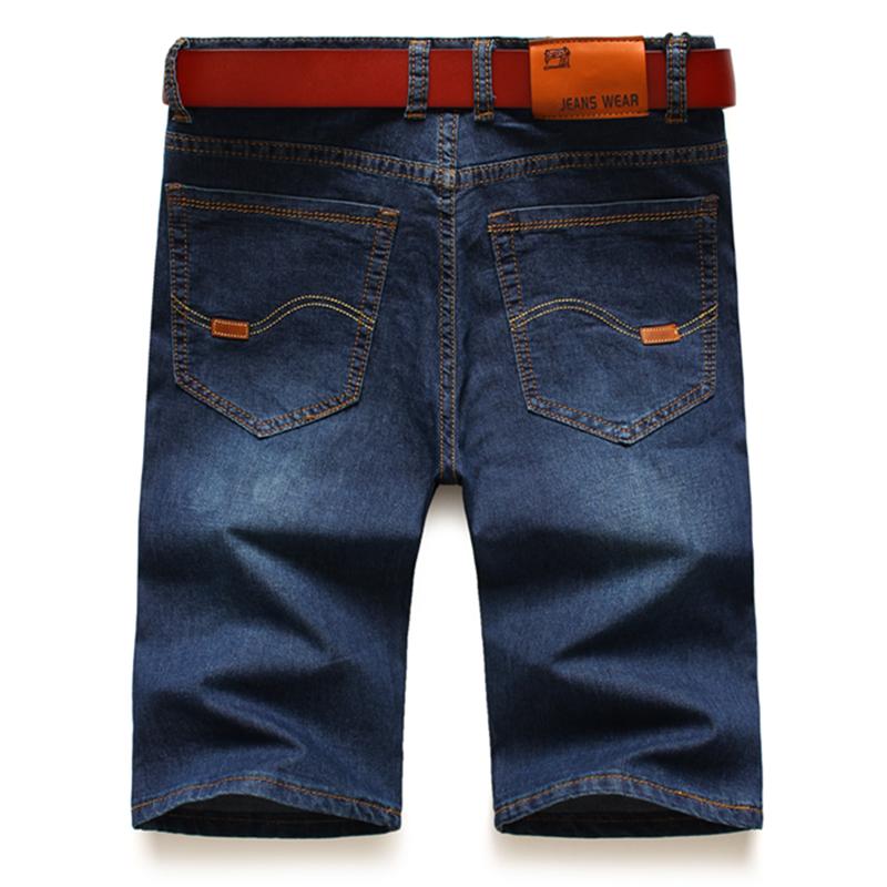 

Men's Jeans Men'S Business Casual All-Match Thin Classic Fashion Brand Loose Stretch Denim Shorts Summer Blue Five-Point PantsMen's, 009-d