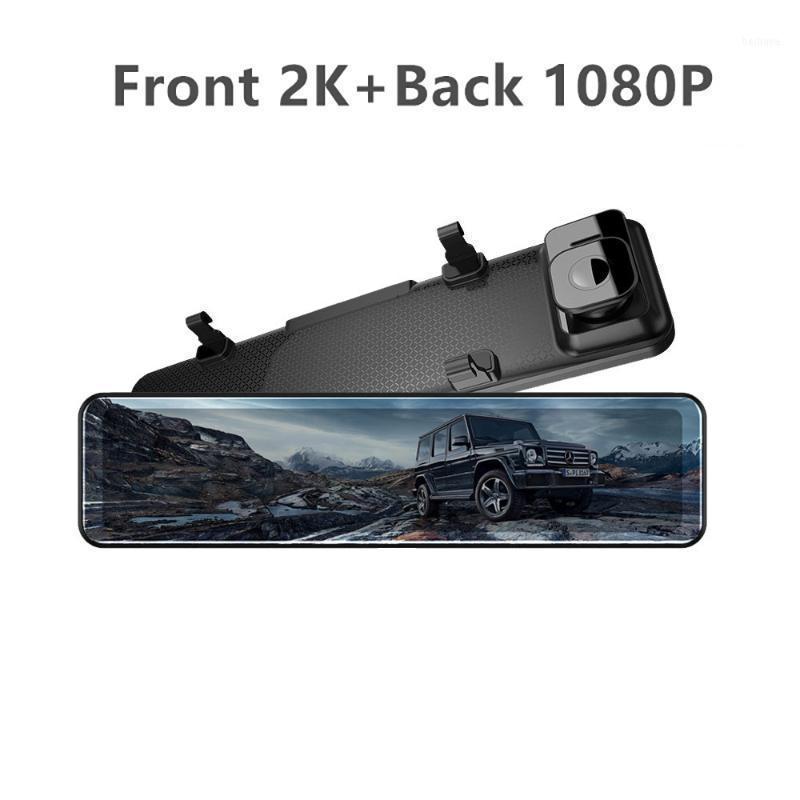 

Car DVR Dash Cam Mirror Ultra-HD 1440P 12 Inch Rear View FHD Video Recorder With Camera Registrar DVRs