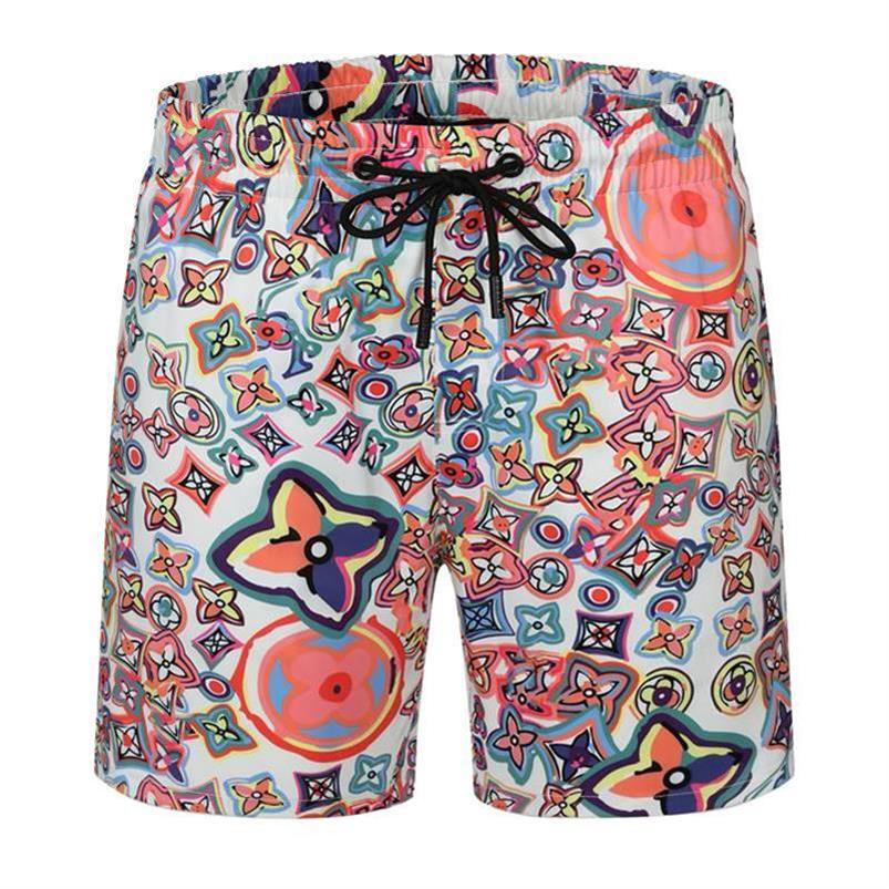 

2022 men's new fashion summer shorts designer quick drying printed beach pants swimming shorts Asian size -3xl s80