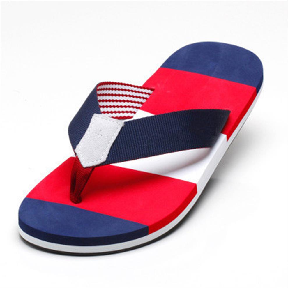 

2022 Summer Men Slippers Sandals Beach Slippers Flat Heel Comfortable Fashion Flip Flops Plus Size 39-45241y, C1 green