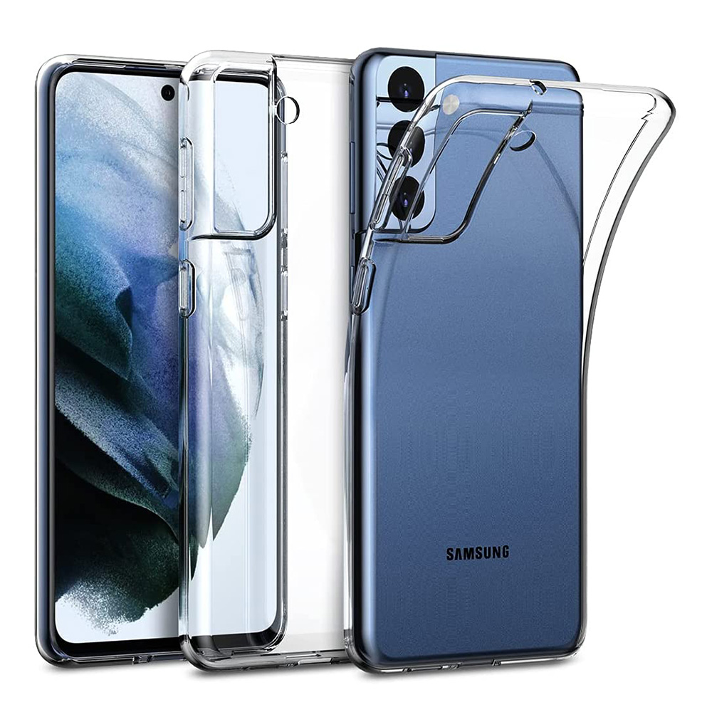 

Cell Phone Cases Ultra Thin Silicone On For Samsung Galaxy S21 S20 Fe Ultra S10 S9 S8 Plus Lite Soft Clear Full Back Case Cover Fundas, Transparent