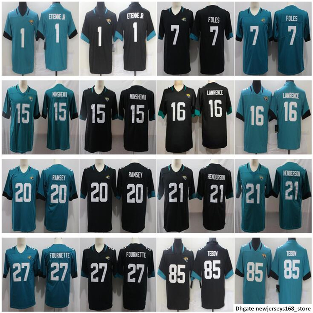 

2022 Custom Stitched Jacksonville Men Trevor Lawrence Josh Allen Laviska Shenault Jr Travis Etienne Jamal Agnew Myles Jack Travis Etienne Limited Jaguar Jersey