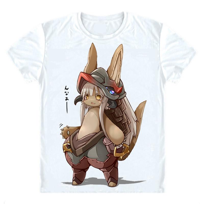 

Men' T-Shirts Made In Abyss Multi-style Short Sleeve Shirts Meido Abisu Akihito Tsukushi Nanachi Riko Mitty Srajo Cosplay ShirtMen, Style 13