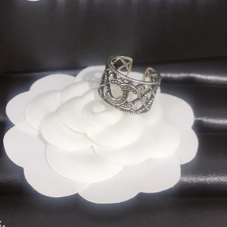 

Europe and America 2022 fashion high-end old ring female fashion opening ring jewelry