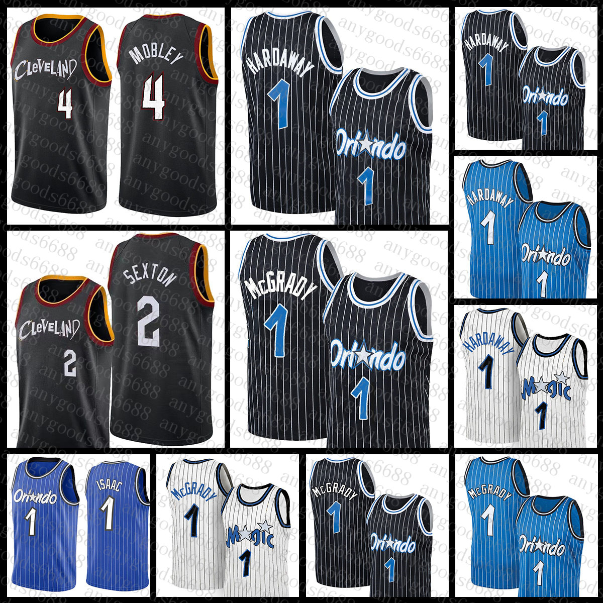 

Clevelands Cavalier Orlandos Magics Mens Basketball Jersey Collin 2 Sexton Evan 4 Mobley Penny 1 Hardaway S-2XL Tracy 1 McGrady Jonathan 1 Isaac Beige