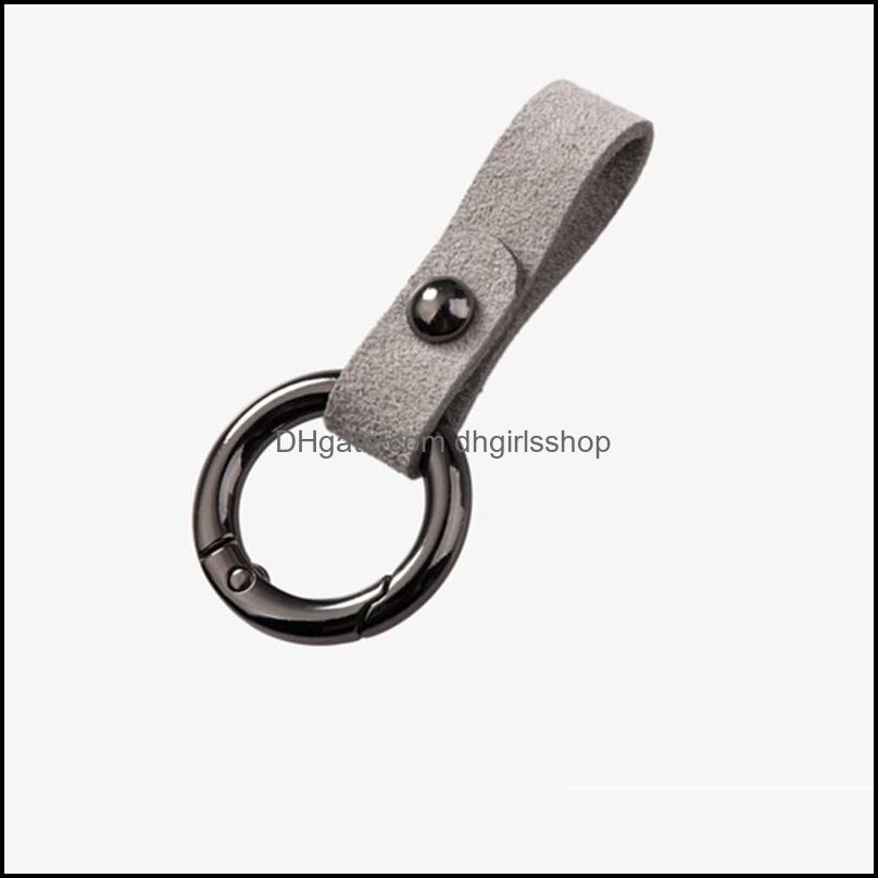 

Keychains Handmade Mens Leather Keychain Keyring Design Diy Bag Charm Handbag Pendant Car Jewelry Accessories Gift For Hus Dhgirlsshop Dhs0C