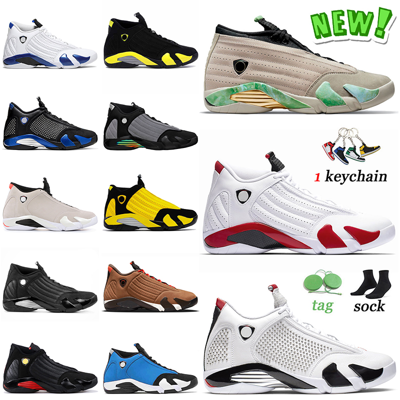

HOT 14s Basketball Shoes Jumpman 14 OG Sneakers Mens Fortune Candy Cane SPM White Thunder Hyper Royal Particle Grey Desert Sand Men High Trainers Sports 40-47, B12 defining moments 40-47