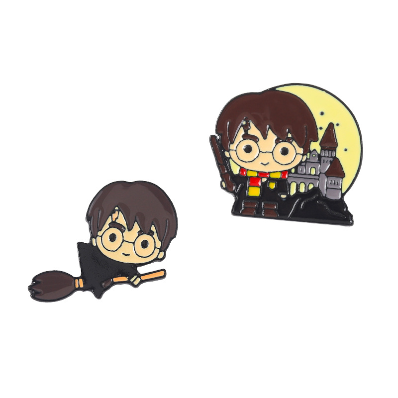 

Enamel Brooches Pin for Women Fashion Dress Coat Shirt Demin Metal Brooch Pins Badges Promotion Gift New Design Anime accessory, Mixed colors