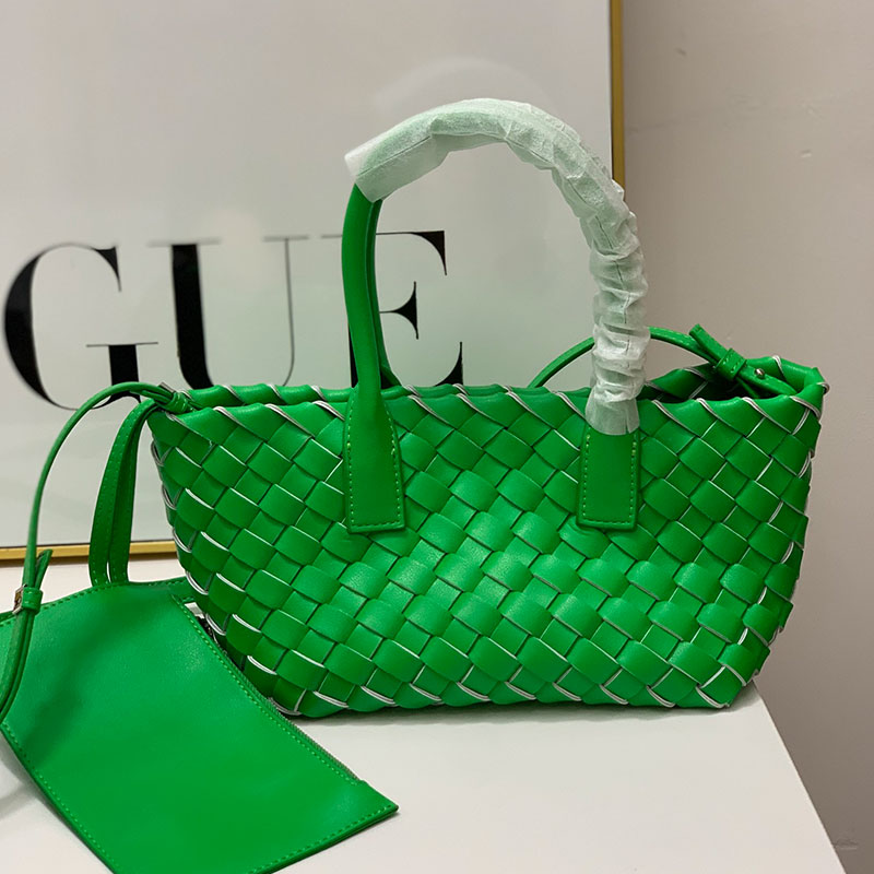 

bottegas venetta bags Weave Cabat Tote Handbag Shopping Bag Vegetable Basket High Quality Pocket Genuine Leather Fashion Letters Women Beach Shoulder Bags Two MTFU
